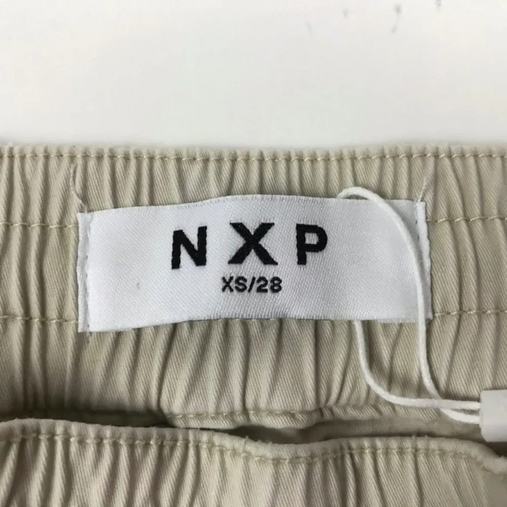 NXP Nena and Pasadena Radar Pants Men's Size 28 Tan Casual Pull-on Stretch